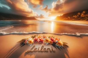 Echoing Beauty: Middle Name Matches for Leilani